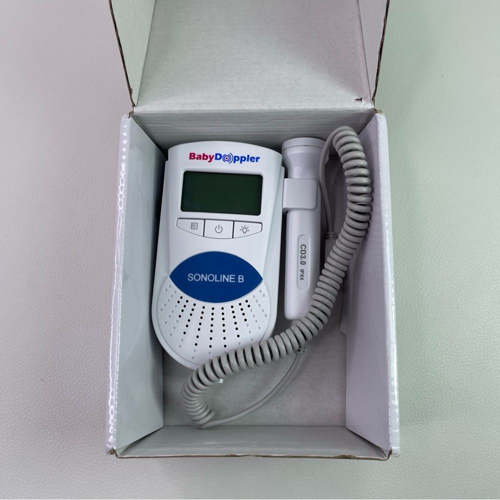 Sonoline B Baby Doppler Pregnancy Sound Tracker Heartbeat Movement - Picture 9 of 9